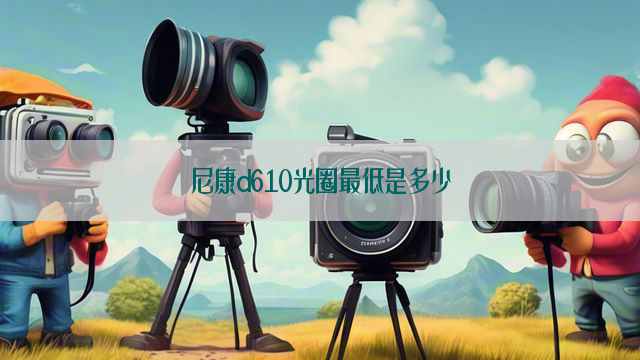 尼康d610光圈最低是多少