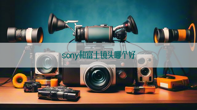 sony和富士镜头哪个好