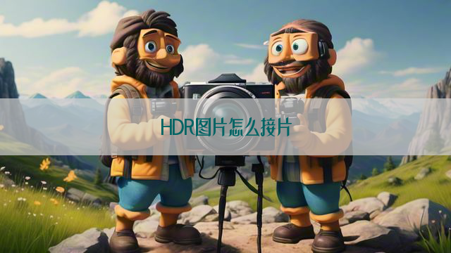 HDR图片怎么接片