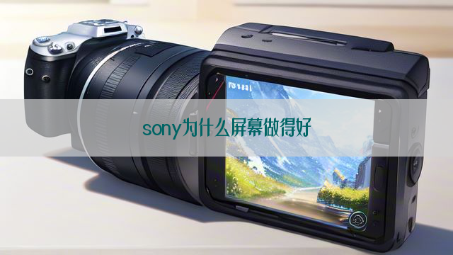 sony为什么屏幕做得好