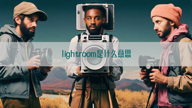 lightroom是什么意思