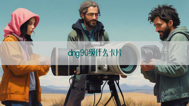 dng90级什么卡片