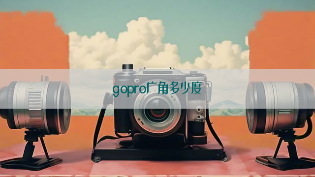 gopro广角多少度