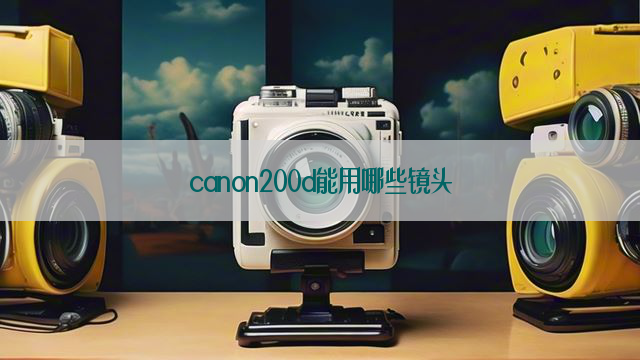 canon200d能用哪些镜头