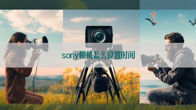 sony相机怎么设置时间