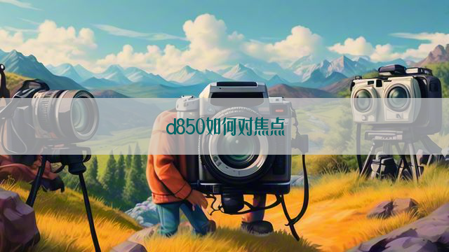 d850如何对焦点