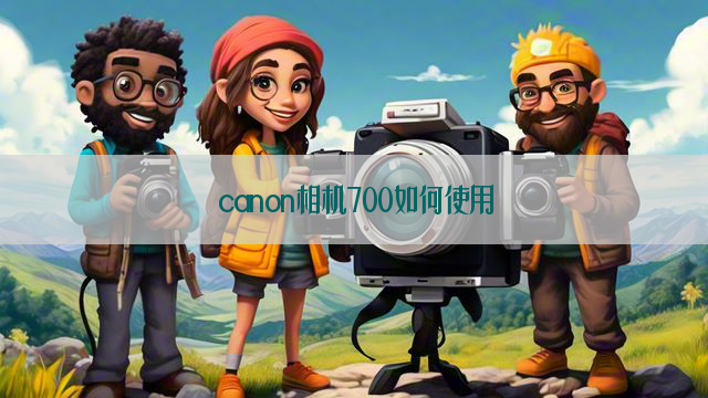 canon相机700如何使用