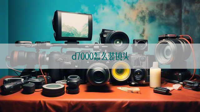 d7000怎么装镜头