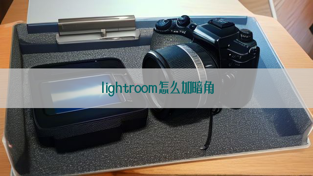 lightroom怎么加暗角