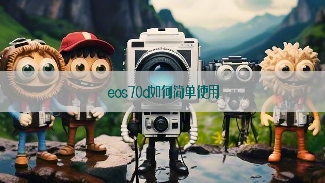 eos70d如何简单使用