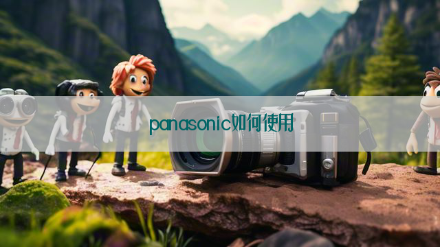 panasonic如何使用