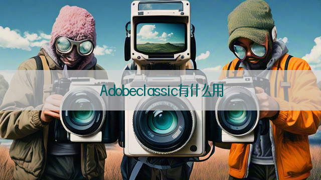 Adobeclassic有什么用