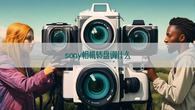 sony相机转盘调什么