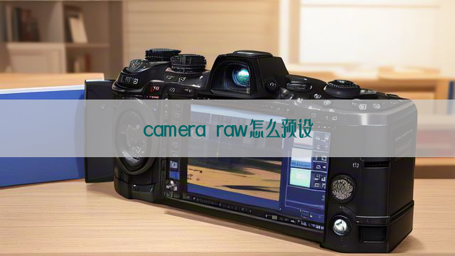 camera raw怎么预设