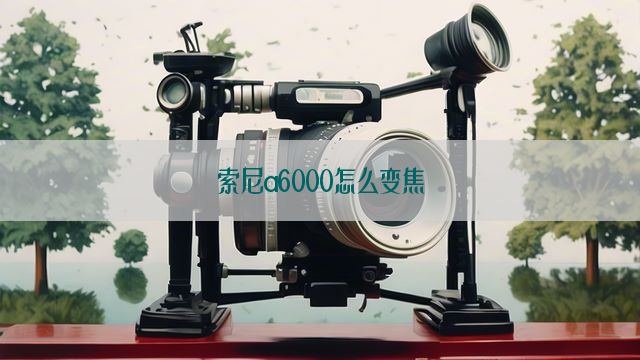 索尼a6000怎么变焦