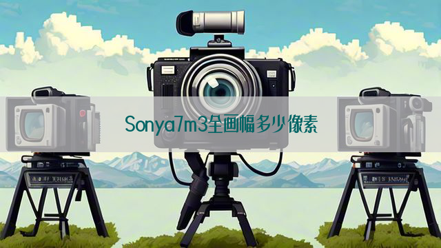 Sonya7m3全画幅多少像素