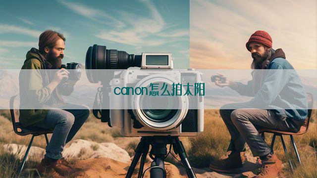 canon怎么拍太阳